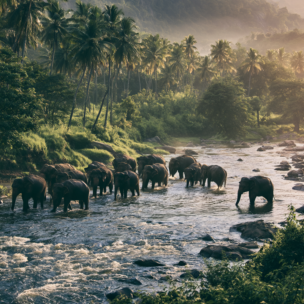 Pinnawala elephant ophanege