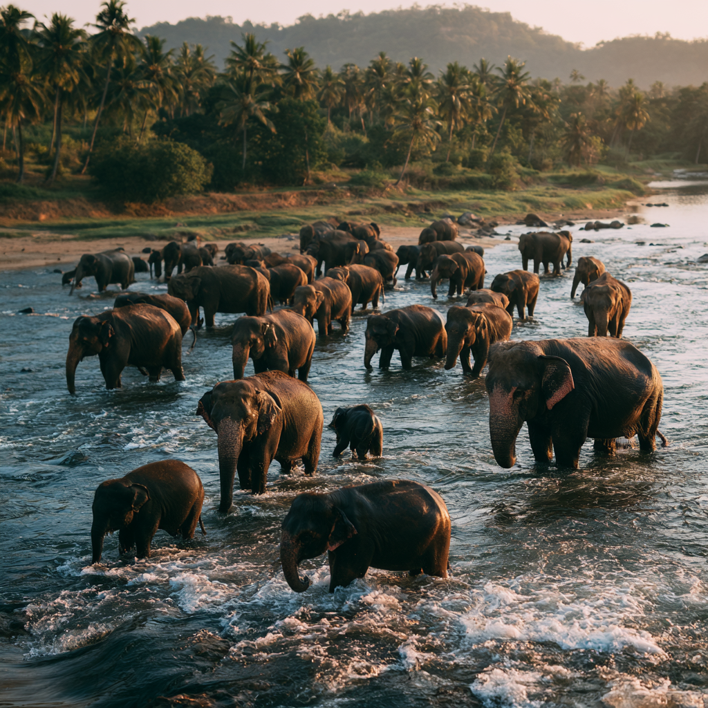 Pinnawala elephant ophanege